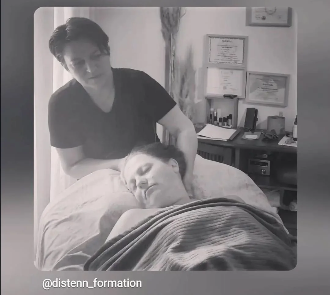 Massage du visage et des épaules